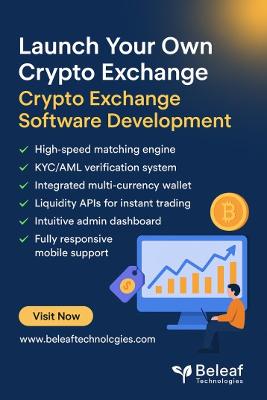 Build Your Own Crypto Exchange with Beleaf Technologies